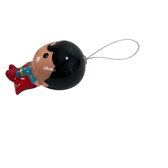 Hallmark Christmas Ornament DC Comics Superman Decoupage 2.5 x 3.5 x 2 inches - Picture 3 of 9